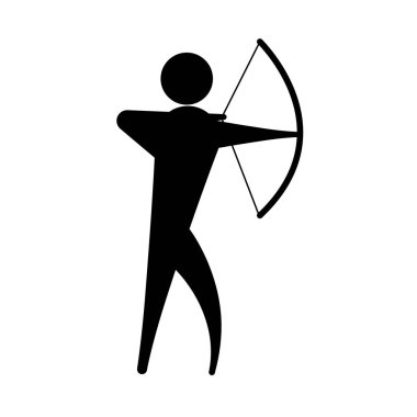 Avatar spor düz vektör tasarımı yapıyor