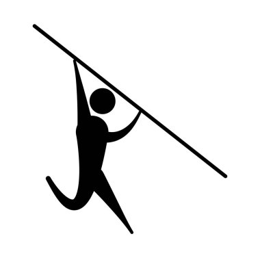 Avatar spor düz vektör tasarımı yapıyor