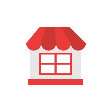 ticari alışveriş düz resim simgesi