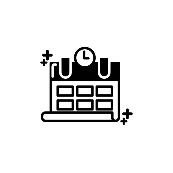 Isolated calendar icon line design — Stock Vector