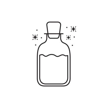 İksir şişesi fantezi tasarımını sever.