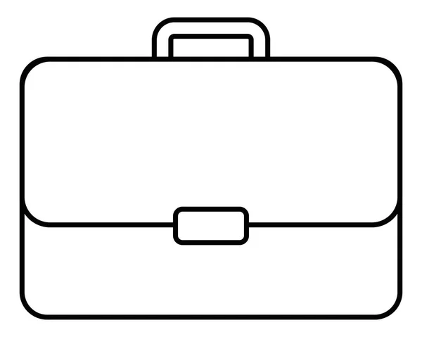 Geïsoleerde professionele koffer vector ontwerp — Stockvector