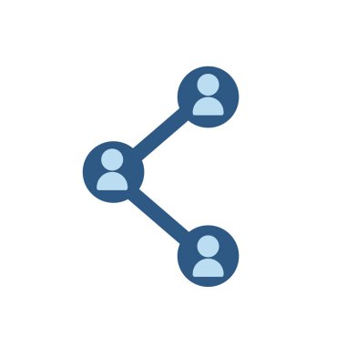 Avatar simgesi düz vektör tasarımı