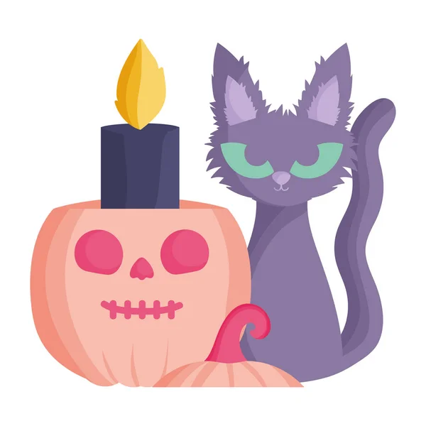 Triku nebo Veselý Halloween — Stockový vektor