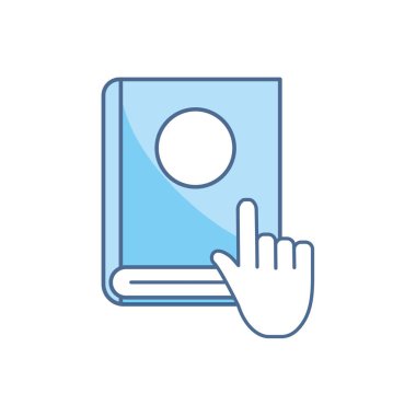 book school education learning line and fill