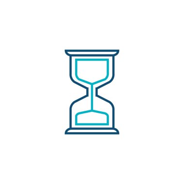 Kum saati çizgisi biçimi simgesi