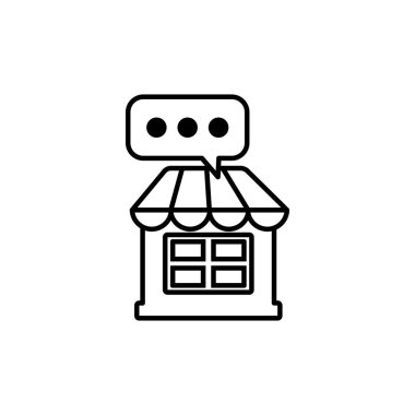 ticari alışveriş hattı resim simgesi