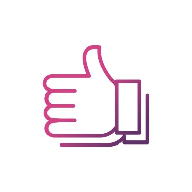 eller ağ sosyal medya simgesi satırı gibi