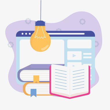 Web sitesi fikir okulu eğitimi çevrimiçi görüntü