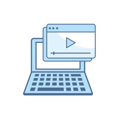 bilgisayar web sitesi okul eğitimi öğrenim hattı ve doldur