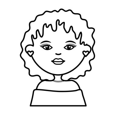 Şirin kadın şehir tarzı karakter