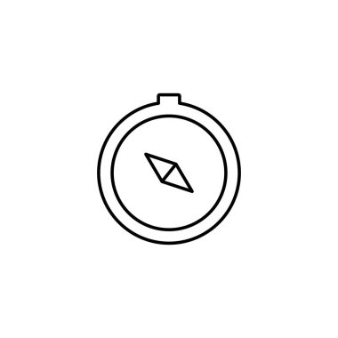 seyahat pusula satır biçimi simgesi