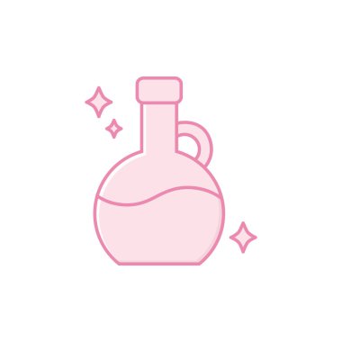 İzole edilmiş şişe doldurma simgesi tasarımı