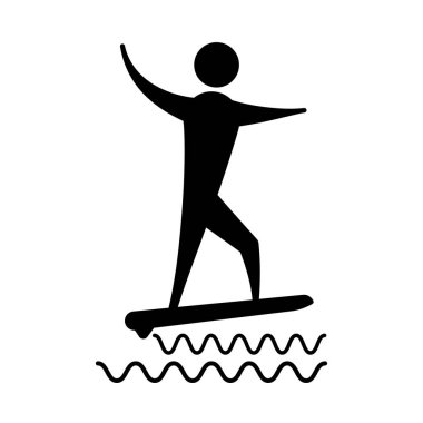 Avatar spor düz vektör tasarımı yapıyor