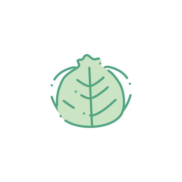 Икона стиля lettuce — стоковый вектор