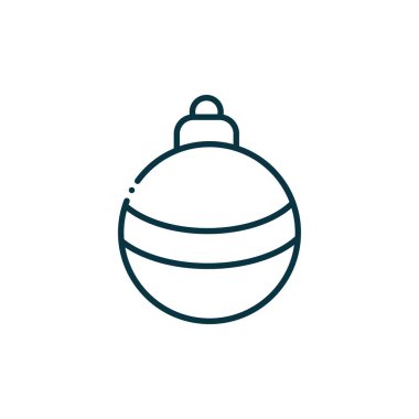 Mutlu noeller çizgisi simgesi