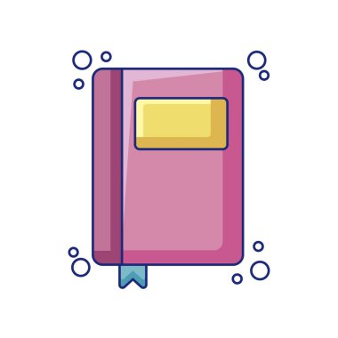 okul kitabı ayrıntılı biçim simgesi