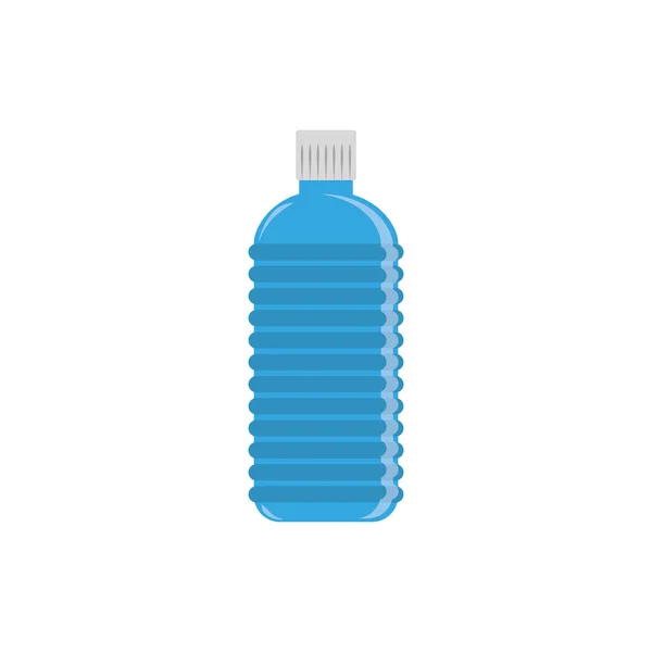 Bota de agua icono azul azul plateado — Archivo Imágenes Vectoriales