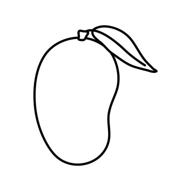 taze mango meyve doğa simgesi