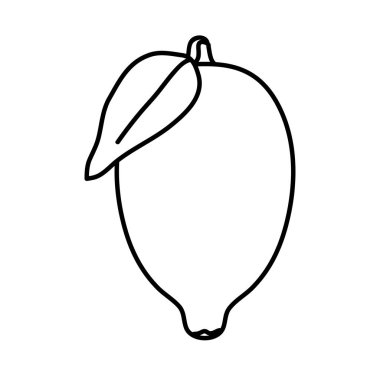 taze limon meyve doğa simgesi