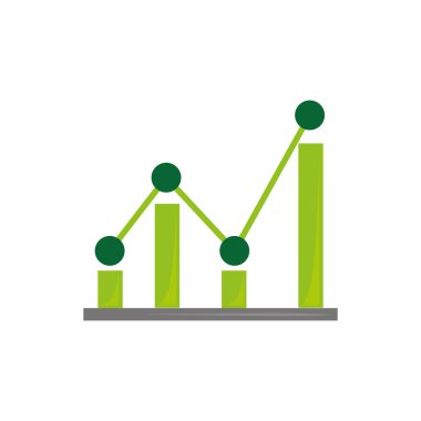 İzole edilmiş iş akışı simgesi düz tasarım