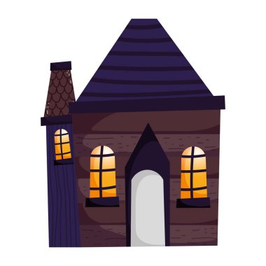 ev ahşap kırsal mimari simgesi