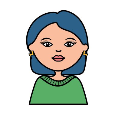 Şirin kadın şehir tarzı karakter