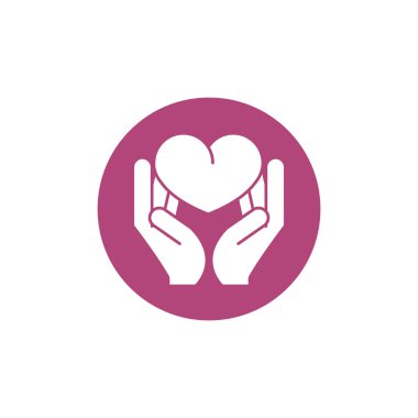 hands with heart breast cancer awareness