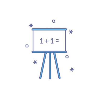 chalkboard instrument fill style icon