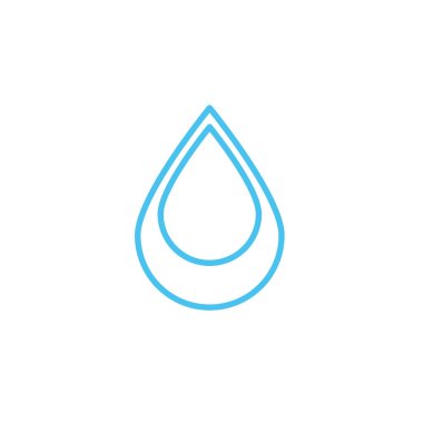 water drop line style icon