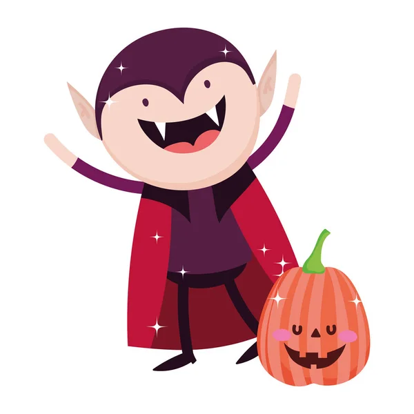 Trick or treat - happy halloween — Stock Vector