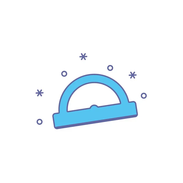 Rule conveyor fill style icon — 스톡 벡터