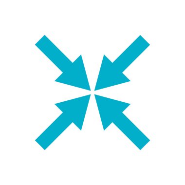 Isolated blue arrows icon vector design