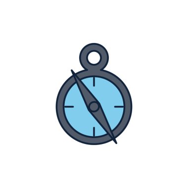 pusula seyahat yaz simgesi satırını doldur