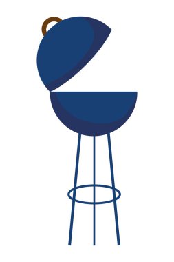 İzole ızgara tasarımı vektör çizimi