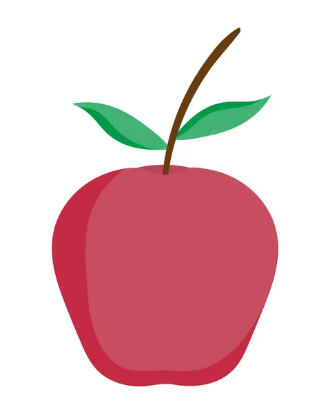 Μεμονωμένη απεικόνιση φορέα σχεδιασμού μήλων — Διανυσματικό Αρχείο