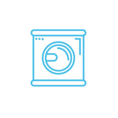 washing machine line style icon