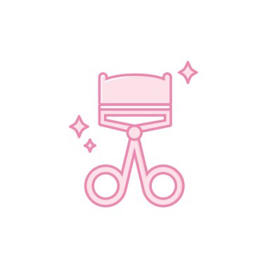 İzole edilmiş kirpik bigudisi doldurucu tasarımı