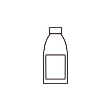 Ayrı içki şişesi çizgisi tasarımı