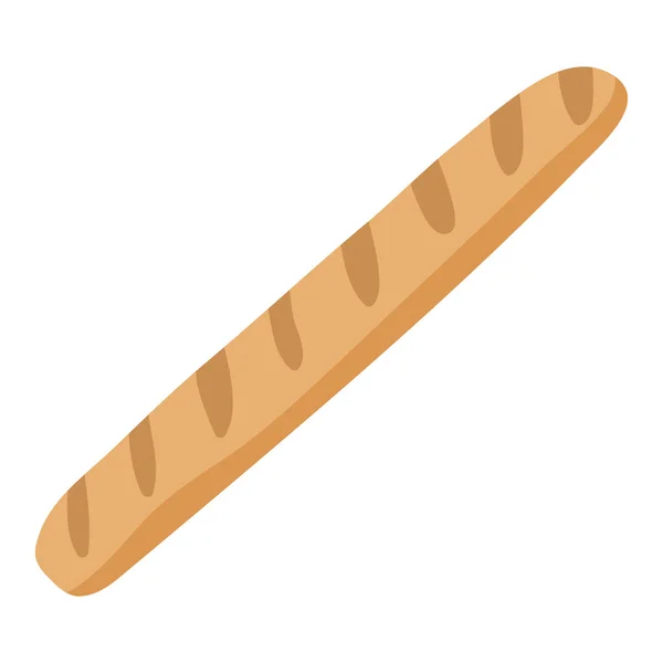 Illustration vectorielle isolée de conception de pain — Image vectorielle