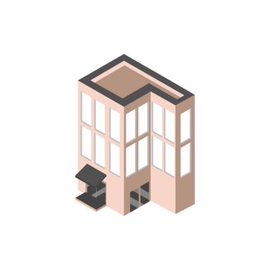 dış şirket izometrik biçimi oluşturuluyor