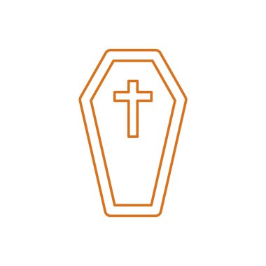 Cadılar Bayramı mezar vektör tasarımı