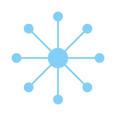 İzole küreler vektör tasarımı çizimi