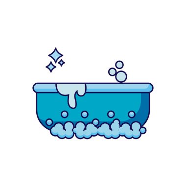 İzole edilmiş temiz banyo detaylı tasarım