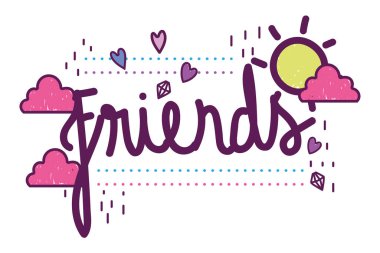 Isolated friends word vector design