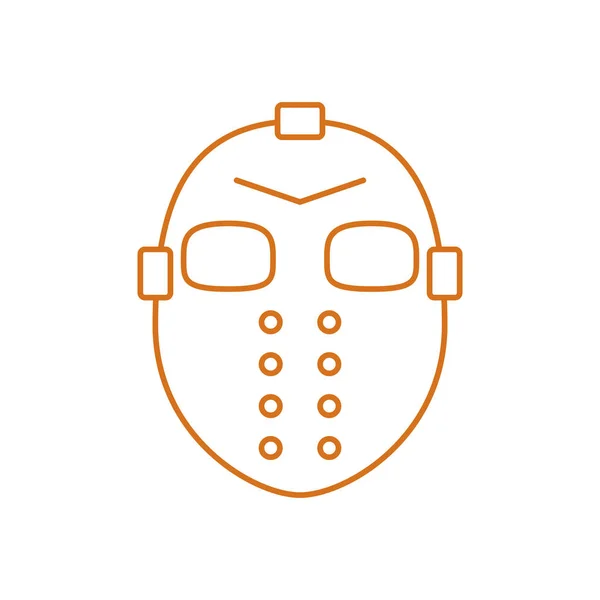 Halloween mask vector design — Stockvektor