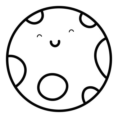 Planet cartoon vector design vector illustration