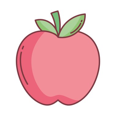 elma merhaba sonbahar tasarım simgesi