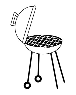 İzole edilmiş ızgara vektör tasarımı çizimi