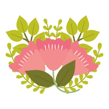 roses flowers bouquet decorative icon